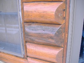 darkening logs
